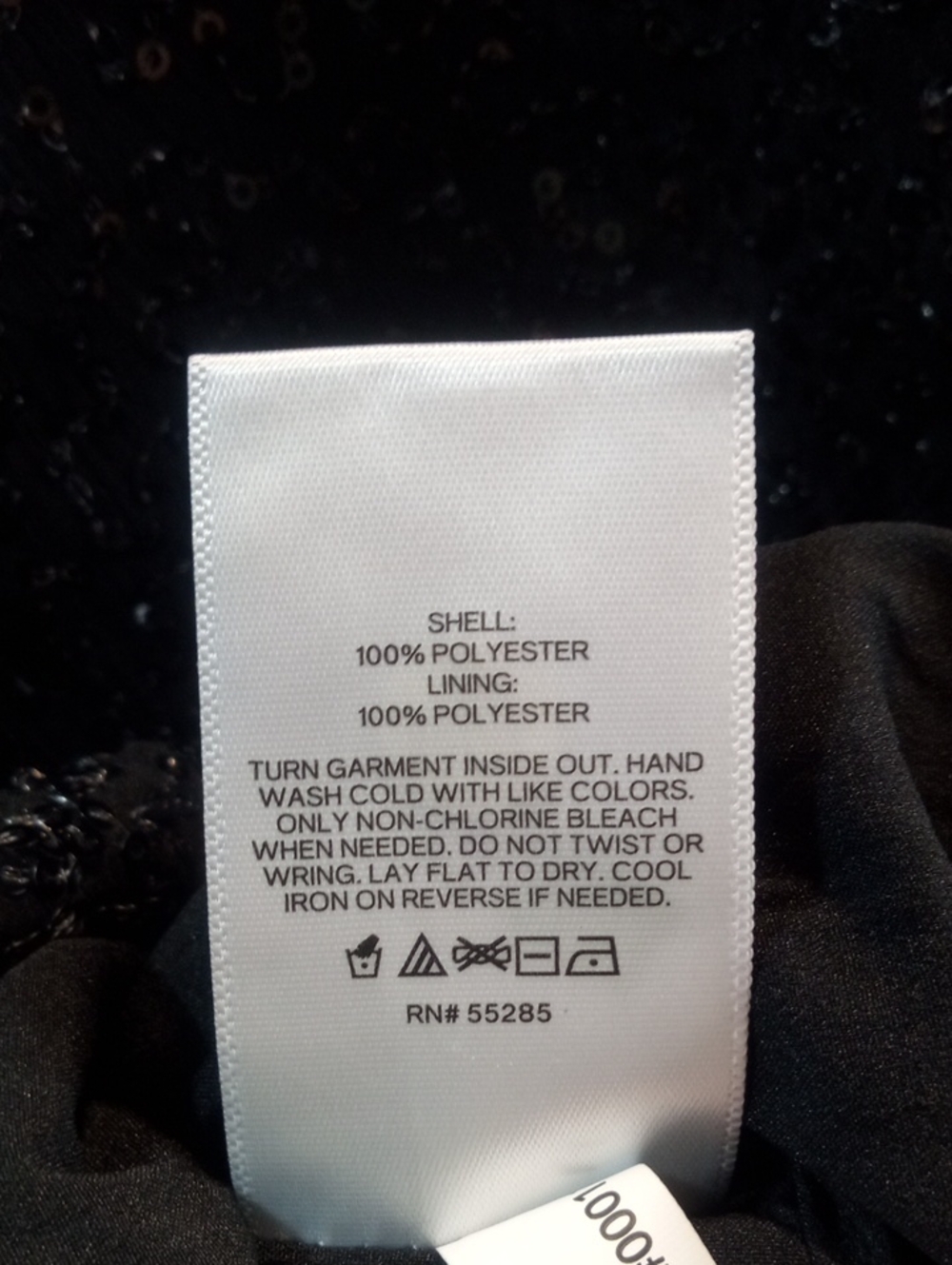 EXPRESS HEAVY SEQUINED BLOUSE - Picture 9 of 10
